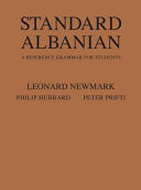 Cover of Standard Albanian: A Reference Grammar for Students