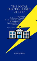 Cover of The Local Electric Light Utility