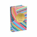 Cover of Rainbow One Line a Day: A Five-Year Memory Book