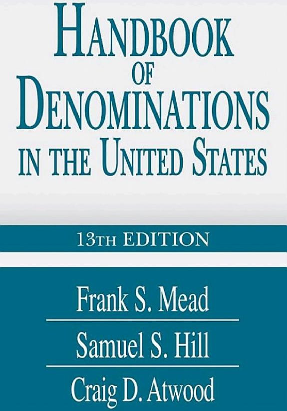 Cover of Handbook of Denominations in the United States 13th Edition: 13th Edition