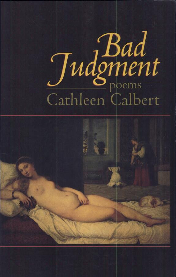 Cover of Bad Judgment: Poems