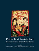Cover of From Text to Artefact: Studies in Honour of Anne Mette Hansen