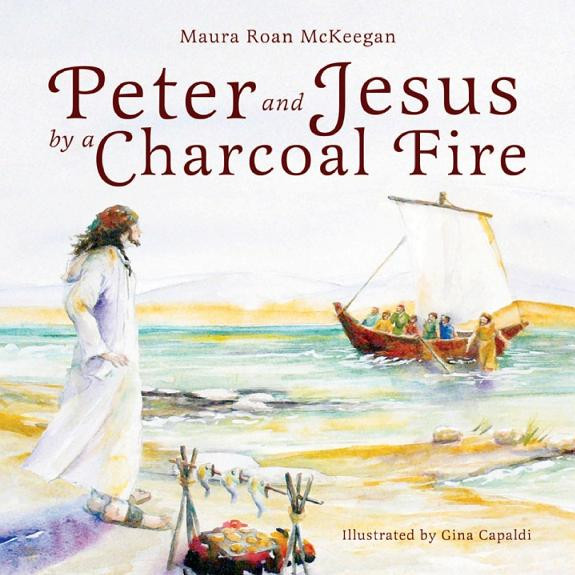 Cover of Peter and Jesus by a Charcoal Fire
