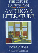 Cover of The Oxford Companion to American Literature