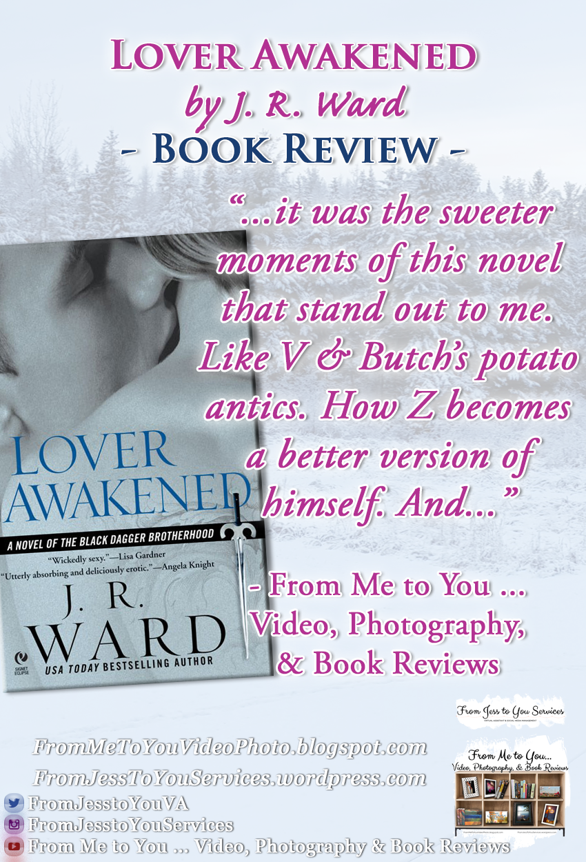 LOVER AWAKENED by J. R. Ward [ #BookReview ] -- 2.5 out of 5 stars