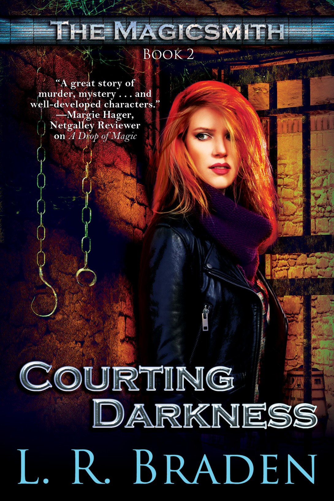 Cover for Courting Darkness