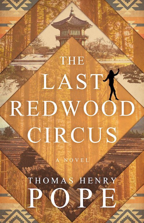 Tapestry of redwood and circus themes