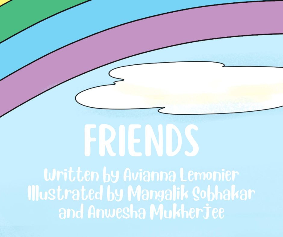 Friends by Avianna Lemonier book cover.
