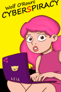 Coverbunga & Leia on the CyberSpiracy cover