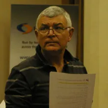 David Lea with script.