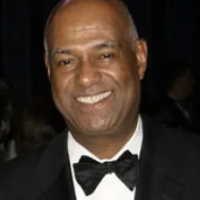 Noel Hankin at a formal dinner