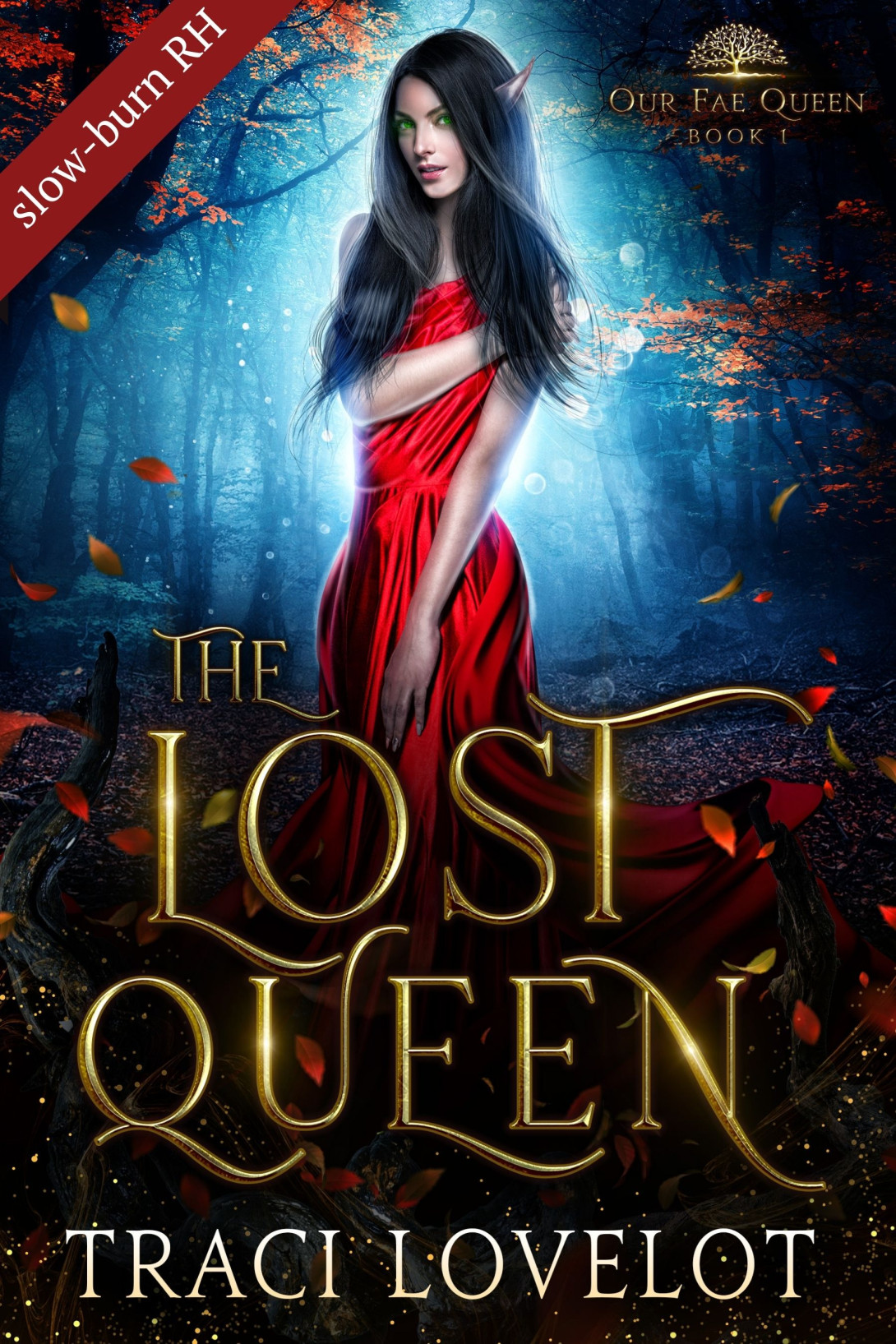 The Lost Queen: A Slow-burn Reverse Harem book cover